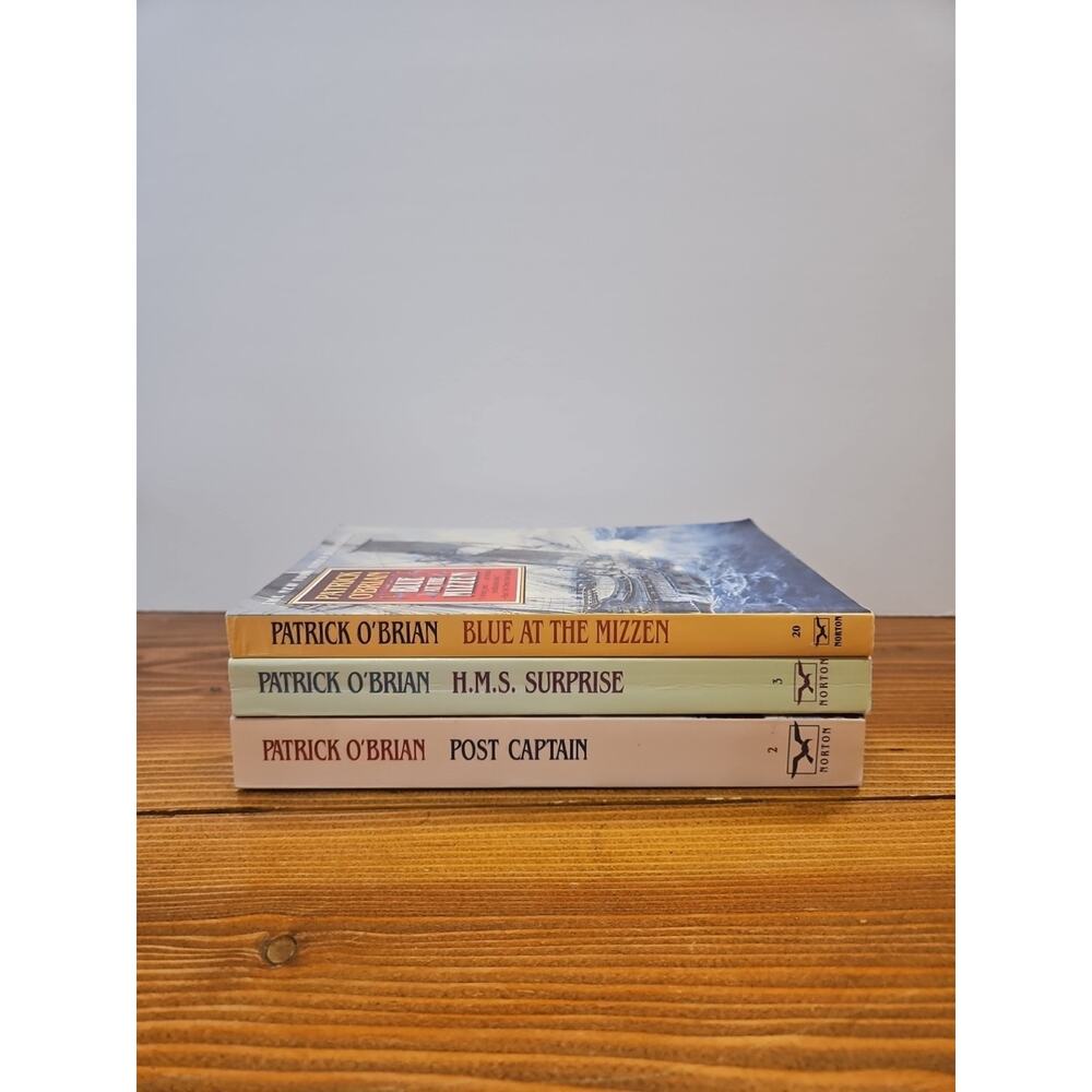 Lot Of 3‎ Patrick O'Brian Preowned Books #2 #3 & #20